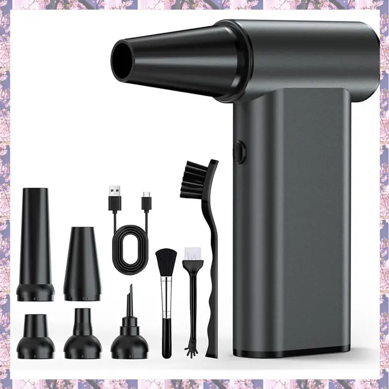 

Розничная беспроводная 4-режимная воздуходувка, электрическая воздушная тряпка, высокоскоростная тряпка со сжатым воздухом 180000 об/мин для наружного использования в автомобиле