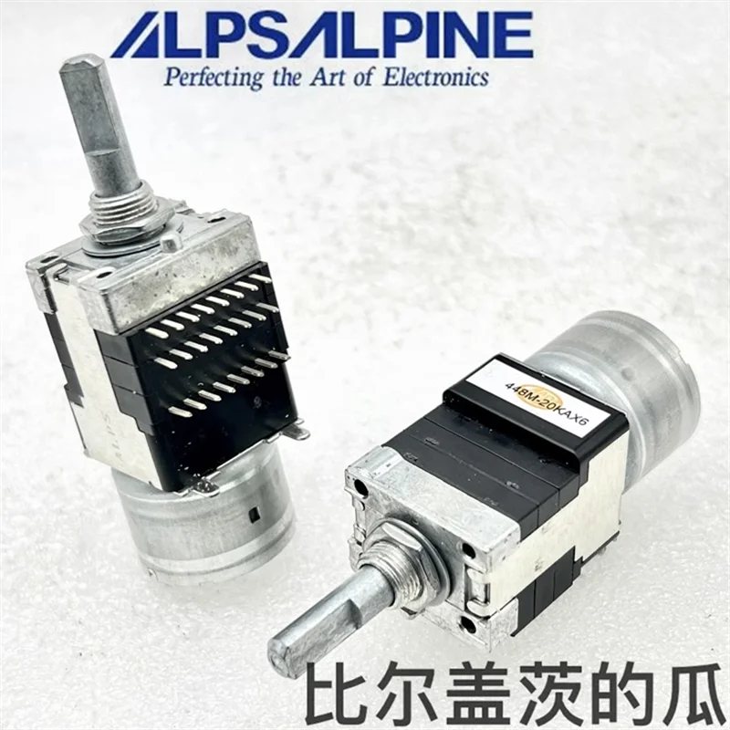 1 PCS ALPS RK168 6-pin 24 pin Anqiao Yamaha old power amplifier, volume motor, carbon film potentiometer 20KAX6