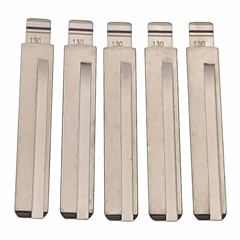 10pcs/lot 130 LISHI HY20 HYN17R HY18R Metal Blank Uncut Flip KD VVDI Remote Key Blade for Hyundai VERNA Kia SSANG YONG Chairman