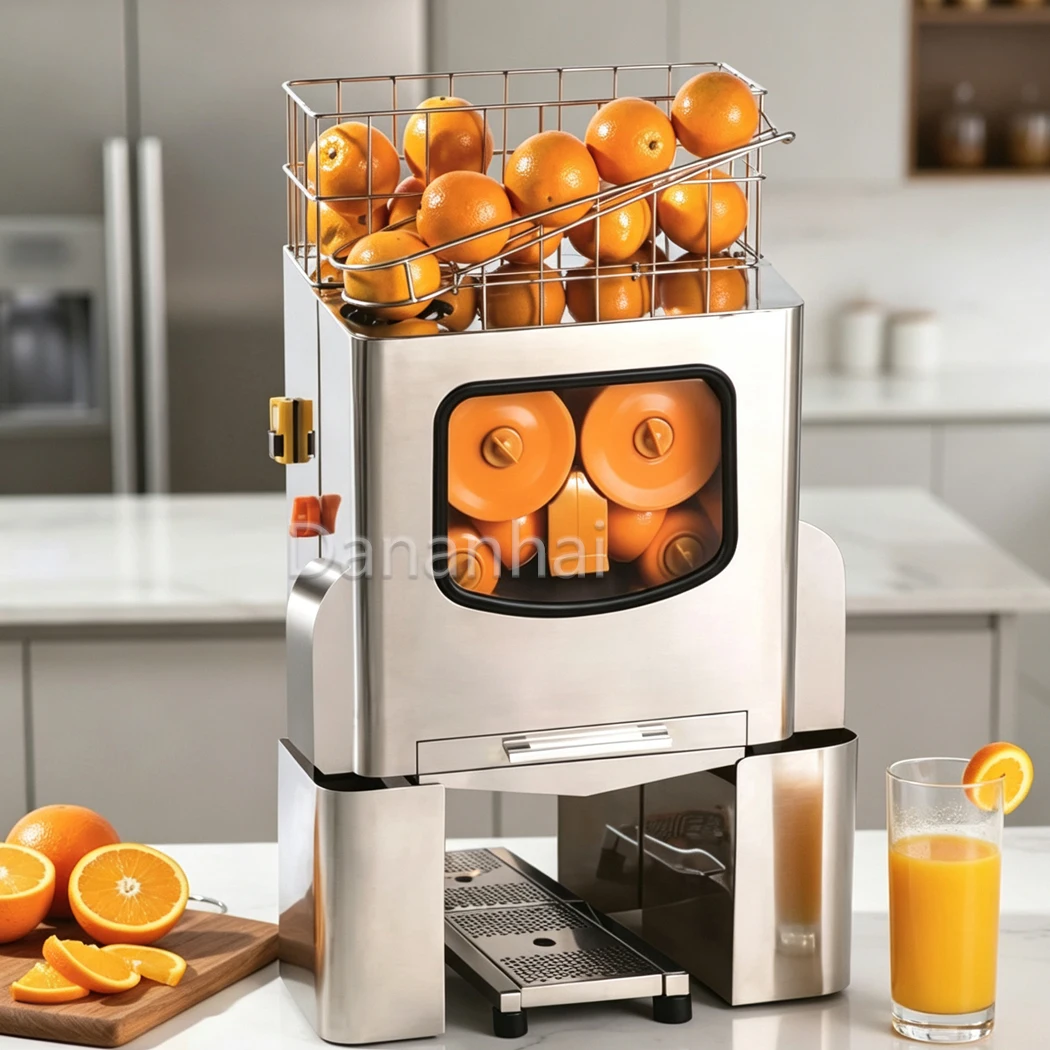 Fully Automatic And Efficient Juicer, Portable Household And Commercial Fresh Beverage Mixer