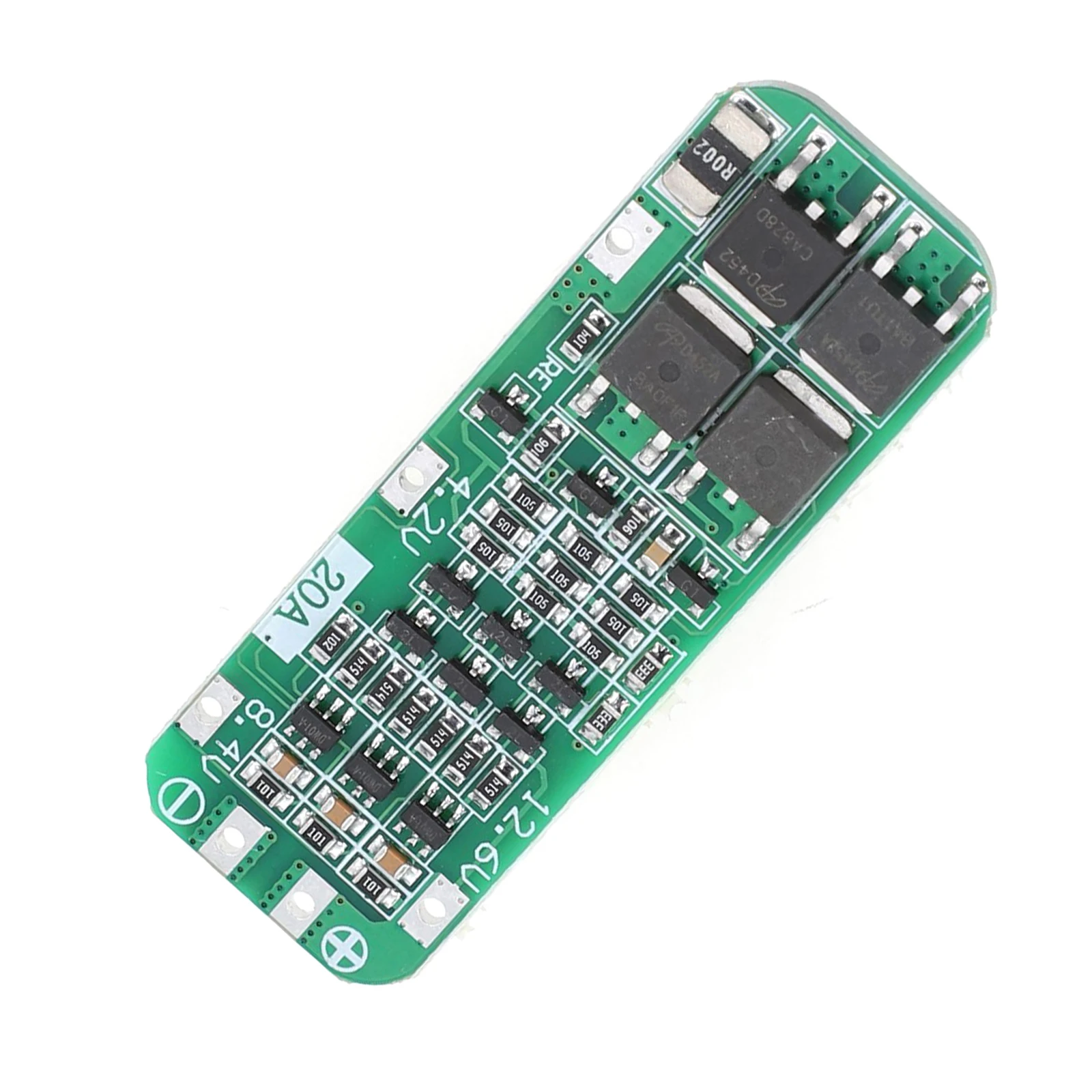 Charger PCB for 3S Li-ion Battery 12.6V 20A Output with Auto Recovery Function and 3.6V to 3.7V Cell Voltage Range