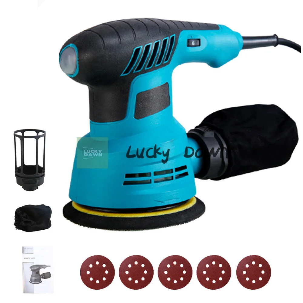 

Орбитальная шлифовальная машина 110В/220В, 125 мм, 6 скоростей, электрическая шлифовальная машина для дерева, полировальная машина для деревообработки
