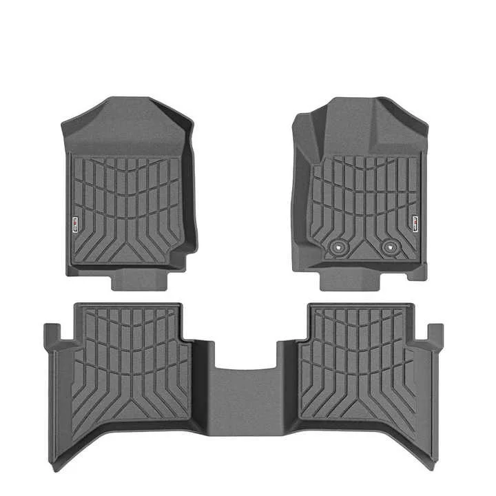 

ZAIQU KIWI MASTER 3D TPE Floor Mat for Ford Ranger Wildtrak Raptor 2011-2019 PX PX2 PX3 Dual Cab
