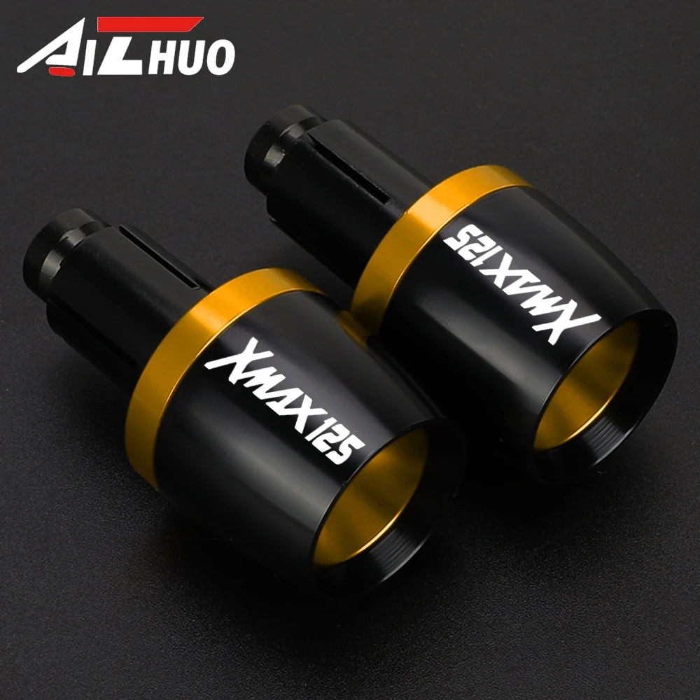 

Motorcycles Handlebar Grips Bar Ends Cap Counterweight Plugs Slide For YAMAHA XMAX125 X-MAX XMAX 125 X-MAX125 2009-2025 2026