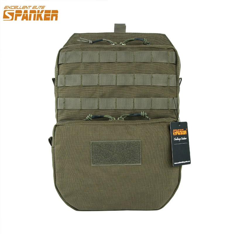 

EXCELLENT ELITE SPANKER Tactical Hydration Bag Hunting Vest Equipment Bags Camping Hiking Molle Pouch Not Included Water Bags