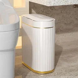 Electronic Automatic Smart Sensor Garbage Bin Household 7L/9L Smart Trash Can Toilet Waste Garbage Can for Kitchen Bathroom