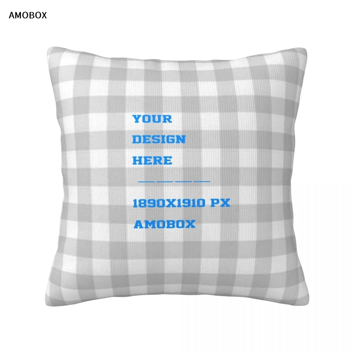 AMOBOX-Customize Pillowcase, Add Your Picture Text, Mothers Fathers, Valentines Gifts, 18 