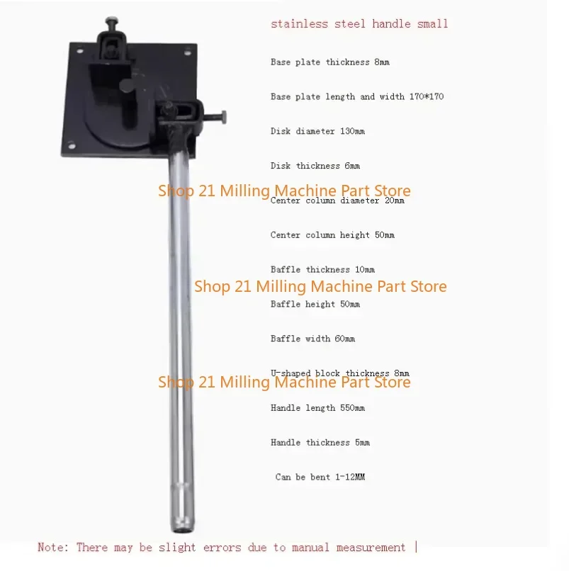 

1-12mm Manual Steel Bar Bender Portable Construction Building Bending Machine Rebar Tool Deformed Rod Folding Machine