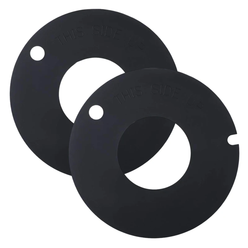 2PCS RV Toilet Seal 385311462 & 385316140 Replacement Rubber Seal Ring For Dometic RV Camper Travel Trailer Repair Accessory