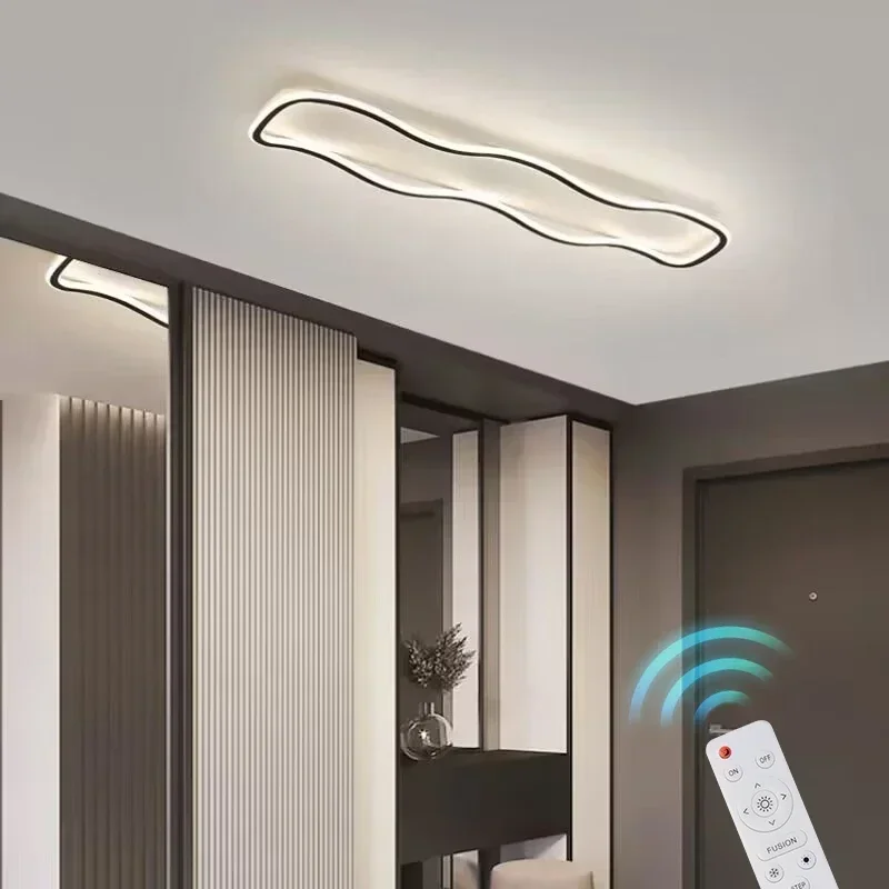 

Modern Corridor Led Ceiling Lamp Nordic Minimalist Surface Mounted Led Ceiling Light For Living Room Bedroom Foyer Home Decor
