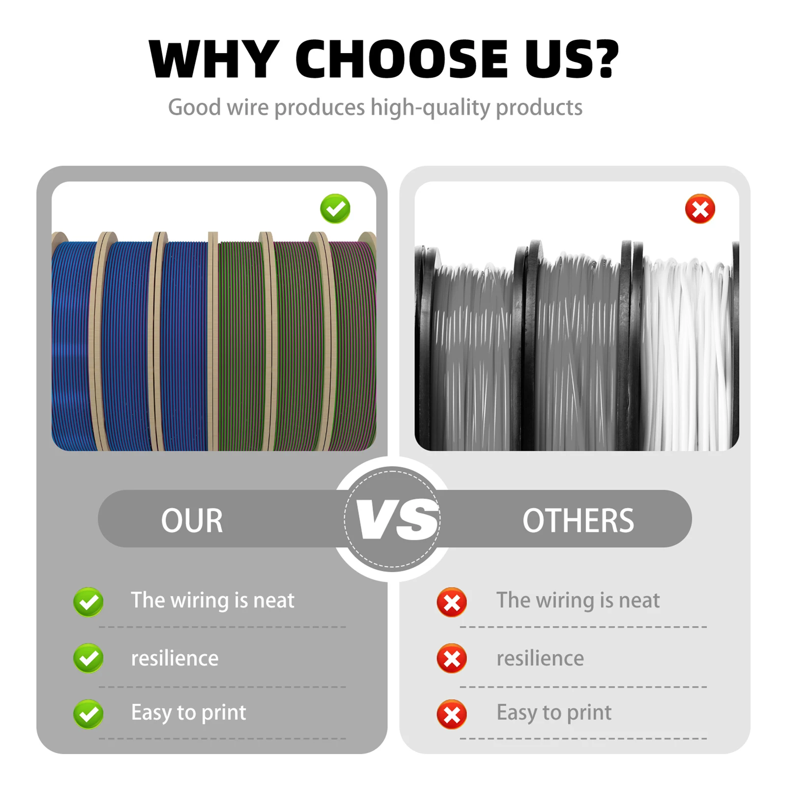 CaiLab PLA + خيوط طابعة حريرية ثلاثية الأبعاد تعمل مع معظم طابعات FDM ثلاثية الأبعاد بقطر 1.75 مم و6 لفات 200 جرام لكل بكرة ثلاثية الألوان مختلطة #6