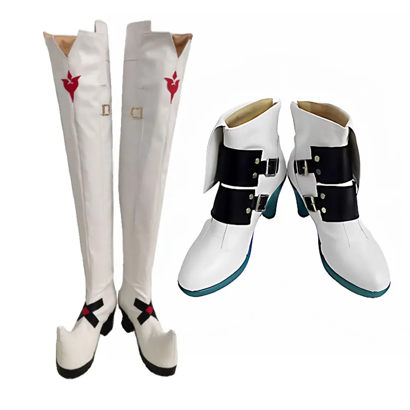 

Anime Elphelt Valentine Cosplay Shoes Game Grove Maiden Queen Dizzy Boots Customize
