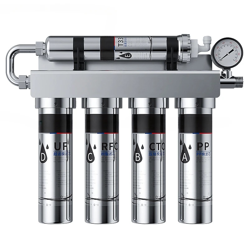 Water Purifier Direct Drink Kitchen Tap Pre-Filter Five-Level Ultrafiltration Stainless Steel Water Purifier