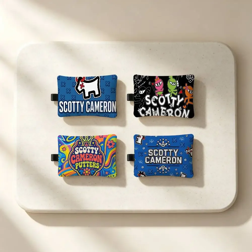 S-Scotty-ES C-Cameron-ES Fashion Waterproof Zipper Coin Purse Lightweight Hanging Key Pouch Card Holder For Daily Use