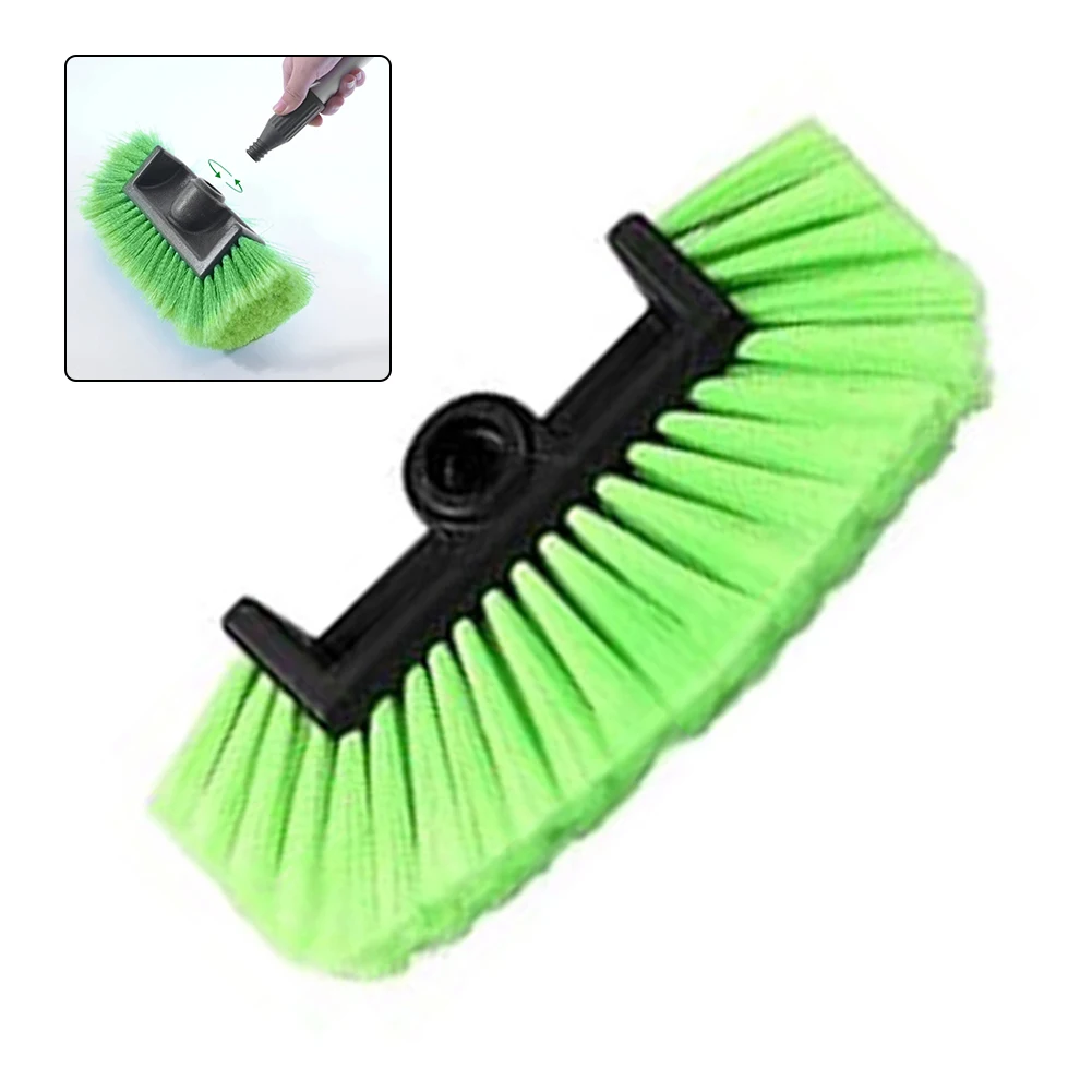 

Щетка для чистки автомобиля на открытом воздухе, эргономичная ручка, щетка для чистки, инструмент для любителей автомобилей, компактный дизайн для хранения