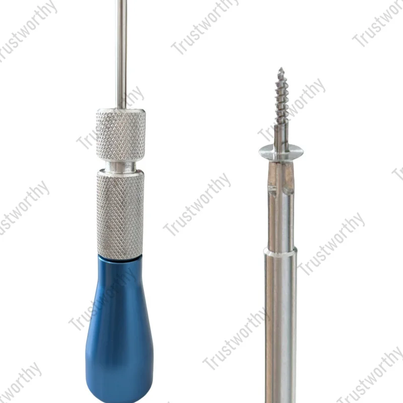 Dental GBR Bone Screw Tent  Screw Tacks Universal Handle Tip Guide Bone Regeneration Membrane Tenting Screwdriver