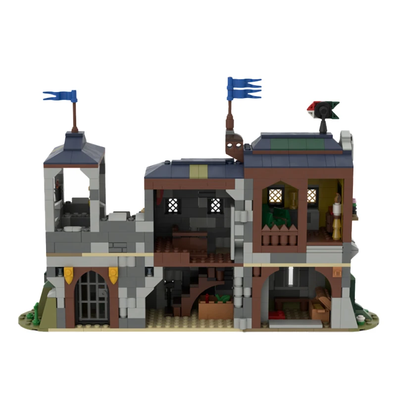 MOC- 151607   Street View Modell Alternate Quarters House Bausteinsammlung Experten Puzzle mit hohem Schwierigkeitsgrad Kid Brick Toy Set