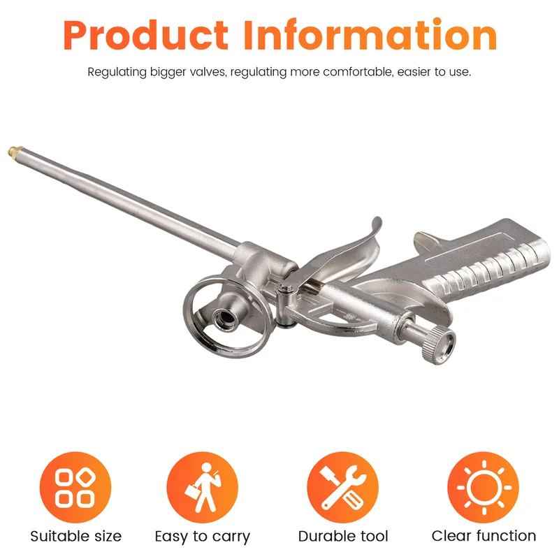 

AT63-Foam Expansion Gun Polyurethane Foam Gun Foam Expansion Gun Foam Glue Gun Blowing Agent Gun Blowing Agent Gun Glue Gun Univ