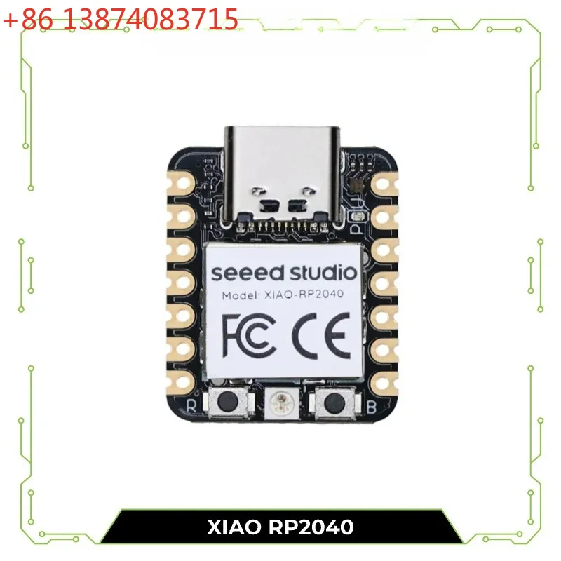 Seeed Studio XIAO RP2040 Support Arduino, MicroPython, CircuitPython, Dev Board Based On Raspberry Pi RP2040, Microcontroller