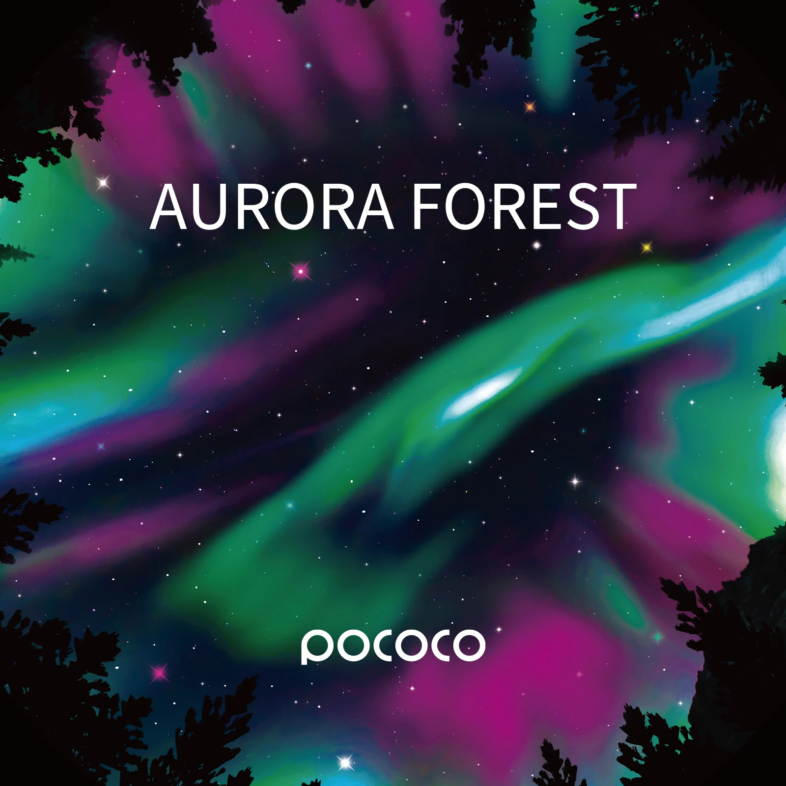 Aurora and Deep Sea - Discs for POCOCO Galaxy Projector, 5k Ultra HD, 6 Pieces ( No Projector )