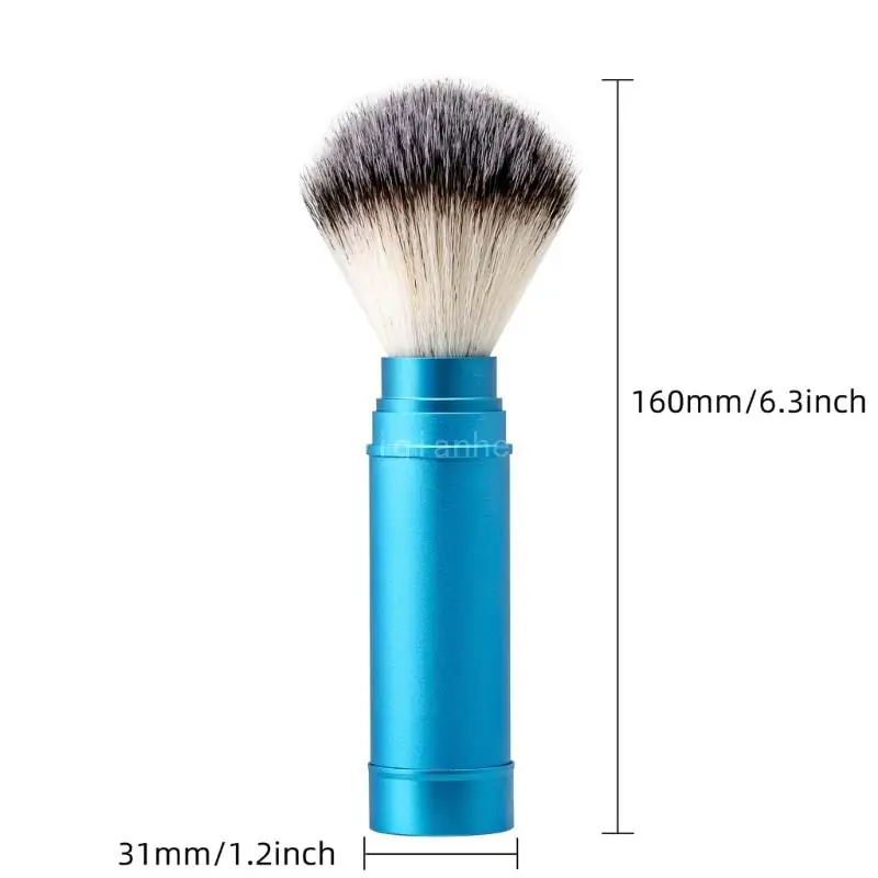 Brosse à barbe brosse à raser brosse à moustache brosse à raser outil rasage pour père homme