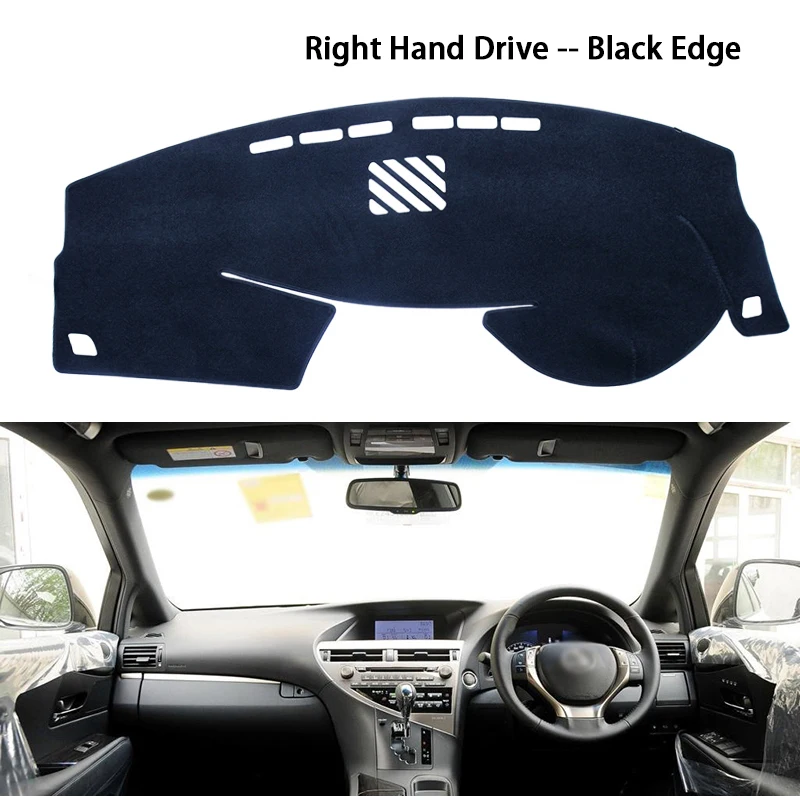 Dashboard Cover Pad Sunshade Dashmat Protect Car Accessories RX270 RX350 RX450h 350 for Lexus RX 2010~2015 AL10 Anti-Slip Mat