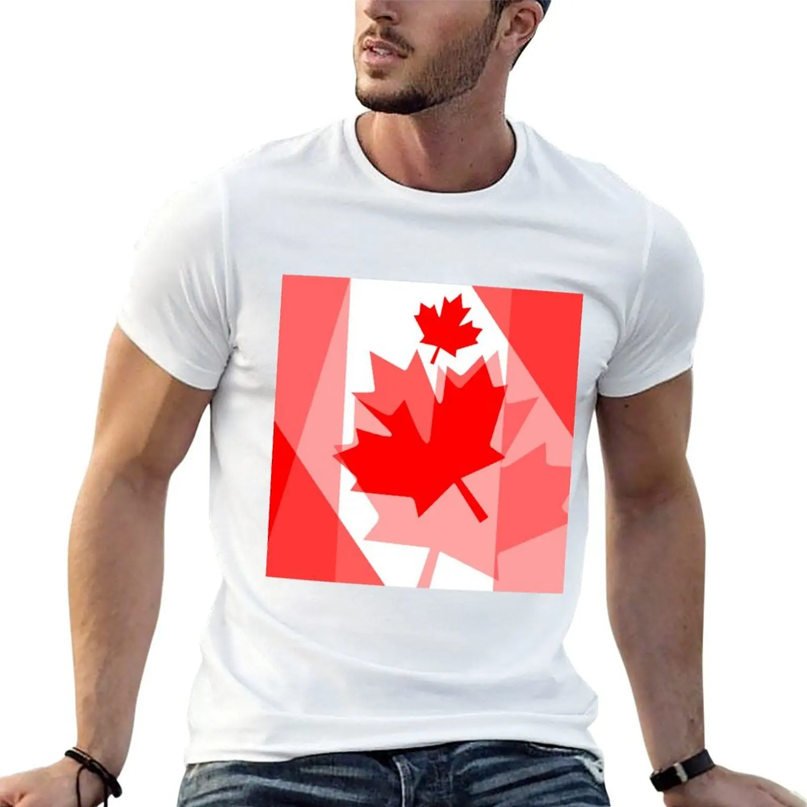 

mens for t shirts Flag t A graphic man anime man shirts T-Shirt Wave for shirts t men Canadian