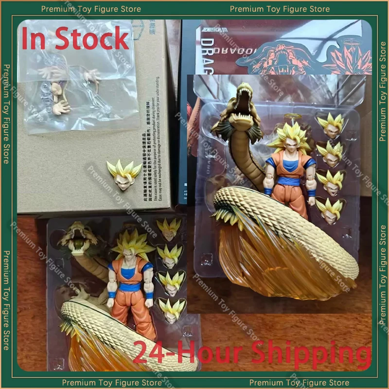 

In Stock Demoniacal Fit Figures Dragon Fist Anime Action Figure Son Goku Super Saiyan Dragon Ball Figure Collection Model Toys