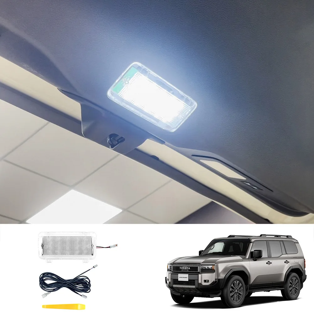 Rear Trunk Light Led Car Tailgate Camping Lamp Tail Suitcase Lights for Toyota Prado 2024 LC250 Accessories