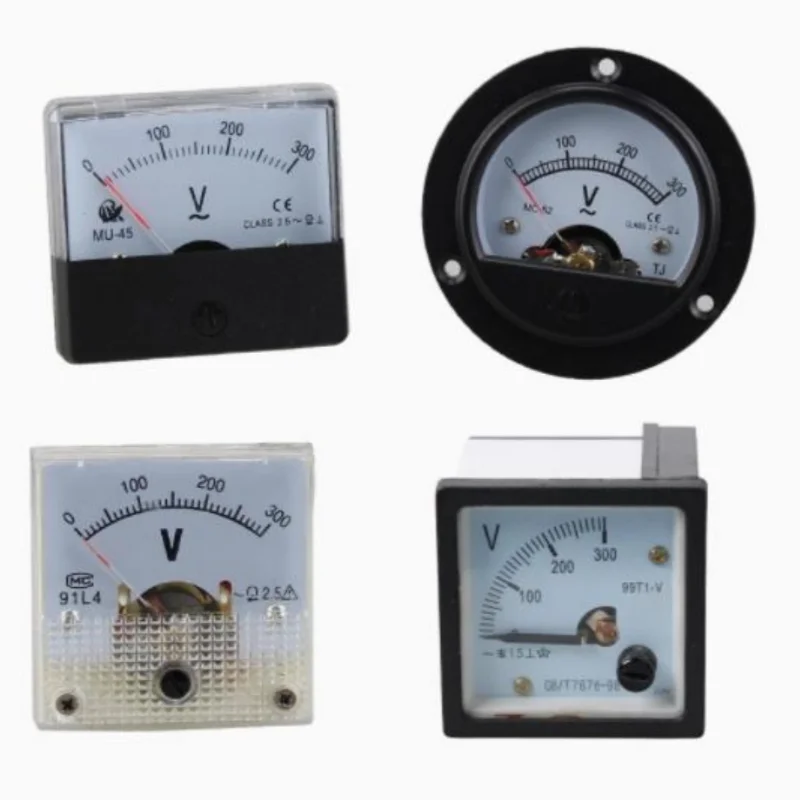 VOLTMETER GENERATOR 3KW 5KW 8KW10KW VOLTAGE METER DIGITAL POINTER MU-45/91L4 THREE-PHASE SINGLE-PHASE 380V/220V