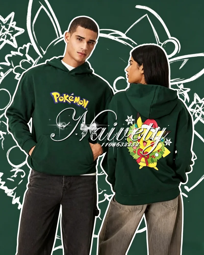 Winter Clothing Kids Sale - Sweat-shirt chaud imprimé en coton Pokémon