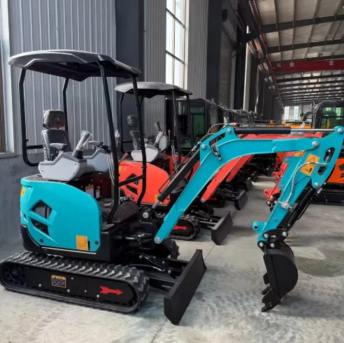 YG Customized Fast Delivery Small EPA EURO5 Small Excavator Machine 1.8 Ton Micro Small Digger With Optional Attachment
