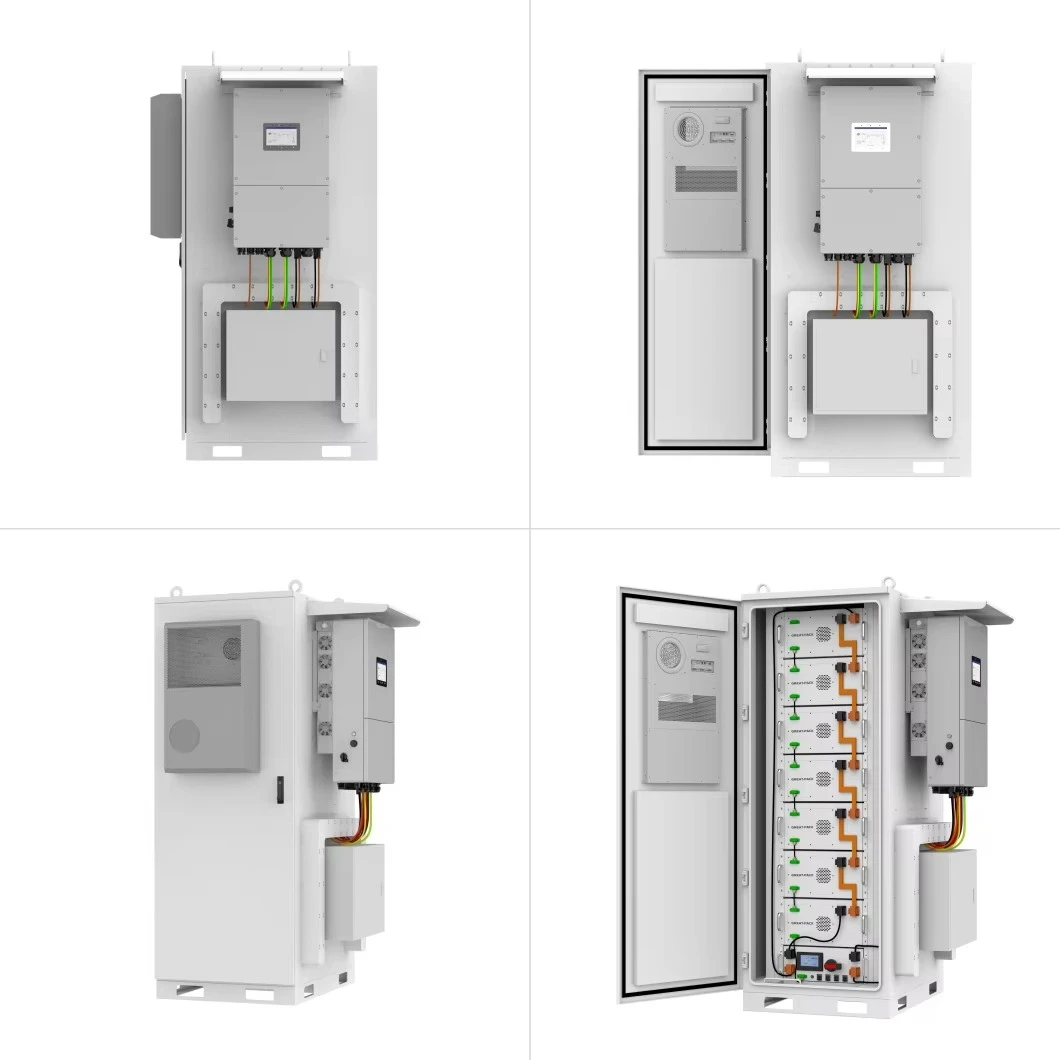ESS Battery Hybrid Inverter Solar Energy Storage System All in One 112Kwh Lithium Battery 314Ah LiFePO4 Power Station