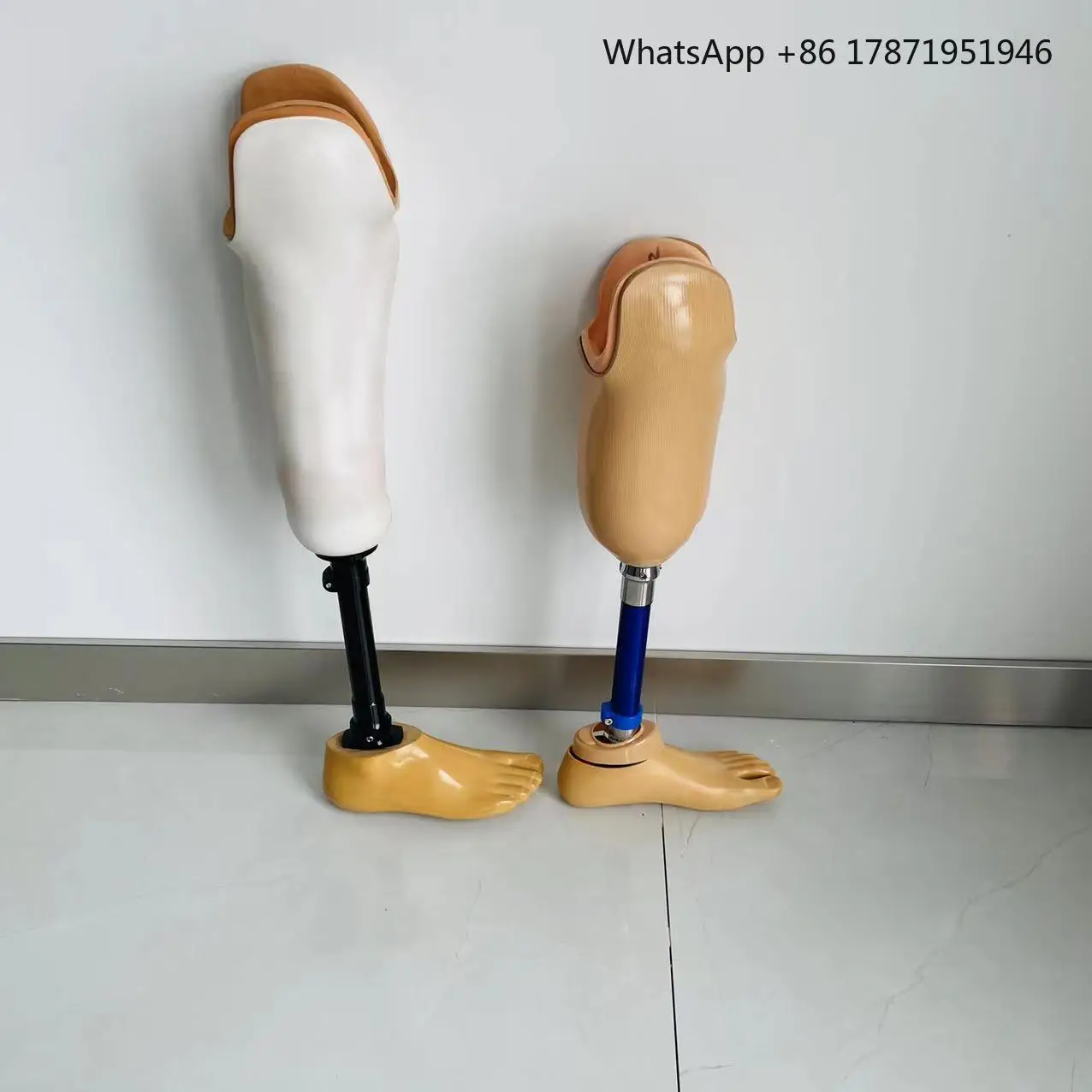 2023 New prosthetic legs Yellow prosthetic feet Prosthetic parts below the knee Legs