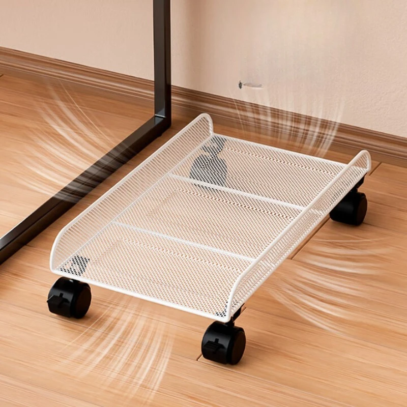 

Computer host mobile bracket Desktop computer host box rack Base host tray