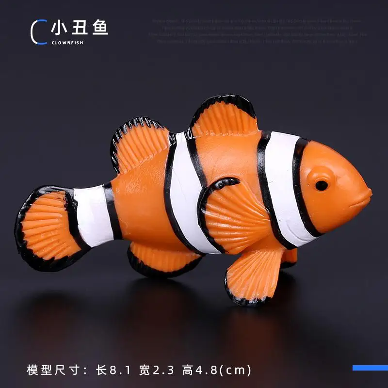 Simulatie Plastic Zeedier Speelgoedfiguren Nautilus, koning Spider Heremietkreeft Zeeleven Dieren Model Collectie Speelgoed