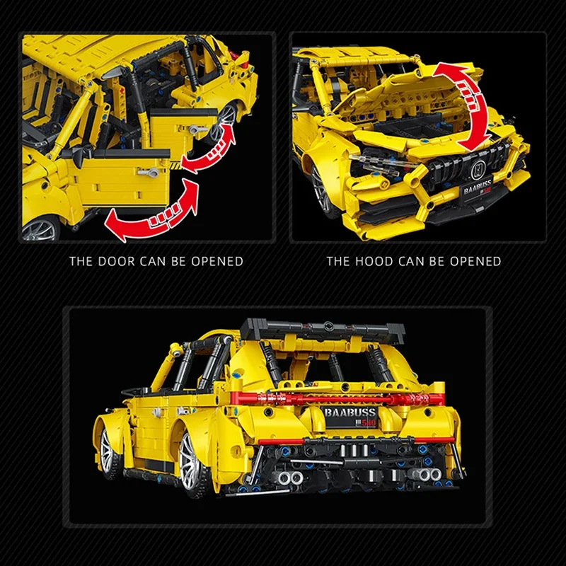 NOWE Techniczne Klocki Konstrukcyjne Wyścigowe Samochody Sportowe Model Moc Do Składania Zabawki Urodzinowe Świąteczne Halloweenowe Prezenty Dla Dzieci