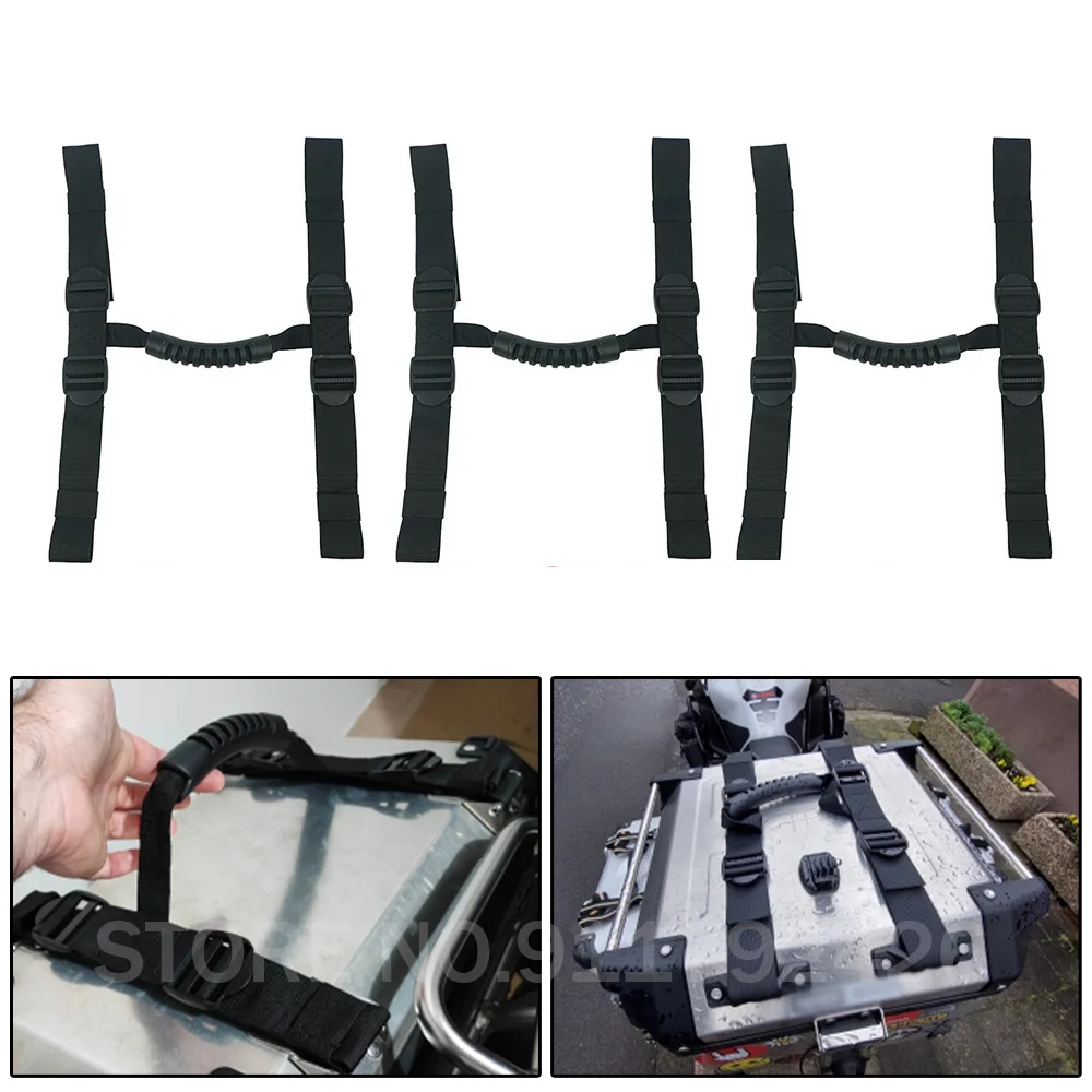 R1300 R 1300 GSA 1300GSA Aluminum Alloy Luggage Universal Handle Strap For BMW R1300GS ADV Adventure Pannier Top Case Rope Belt