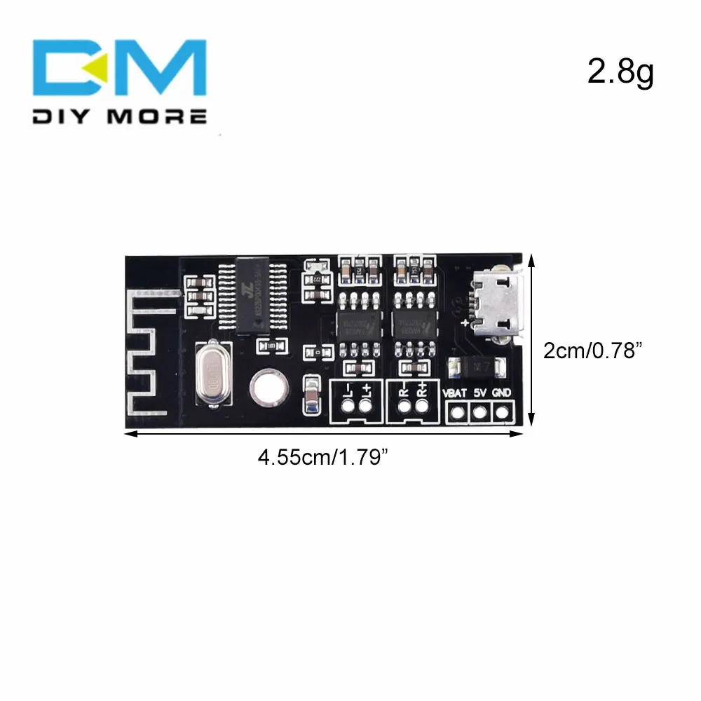 5PCS MH-MX18 MX28 MX38 Wireless Bluetooth Audio Module MP3 Decoder Board Lossy Stereo DIY Speaker Hi-Fi HIFI Module