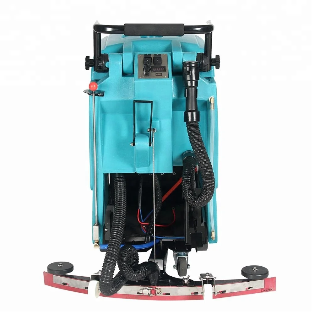 Equipamento de limpeza industrial E510S Caminhada industrial atrás da máquina de limpeza de piso com escova de 20 polegadas