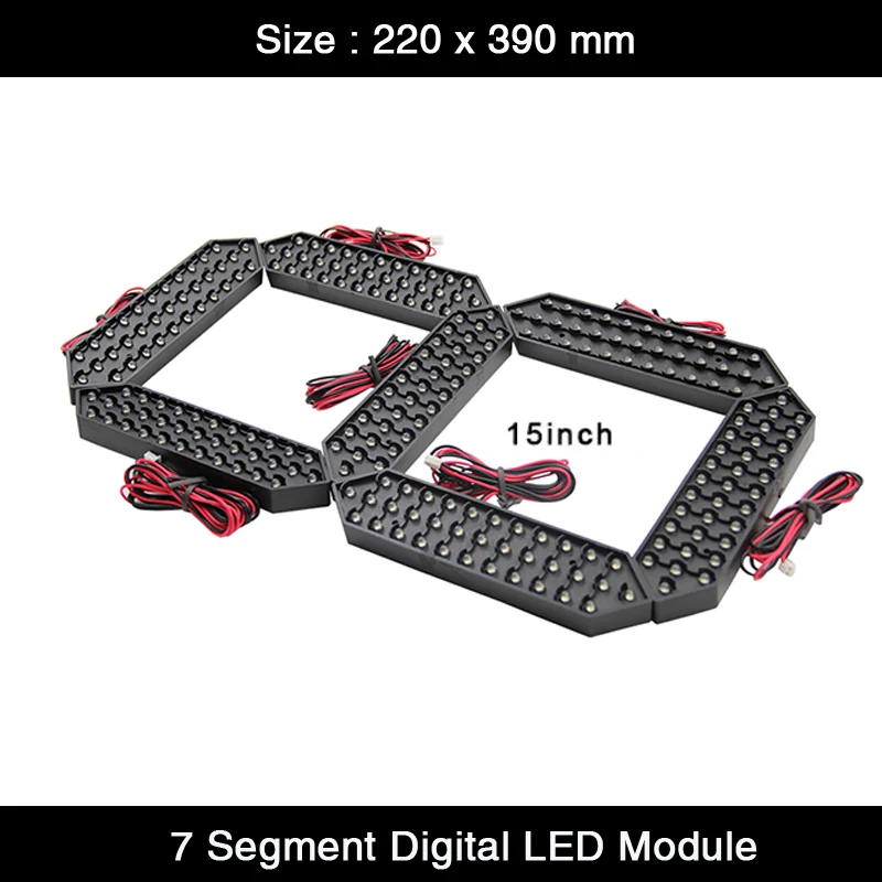 

Waterproof Number LED 7 Segment Module 15 inch for Digits