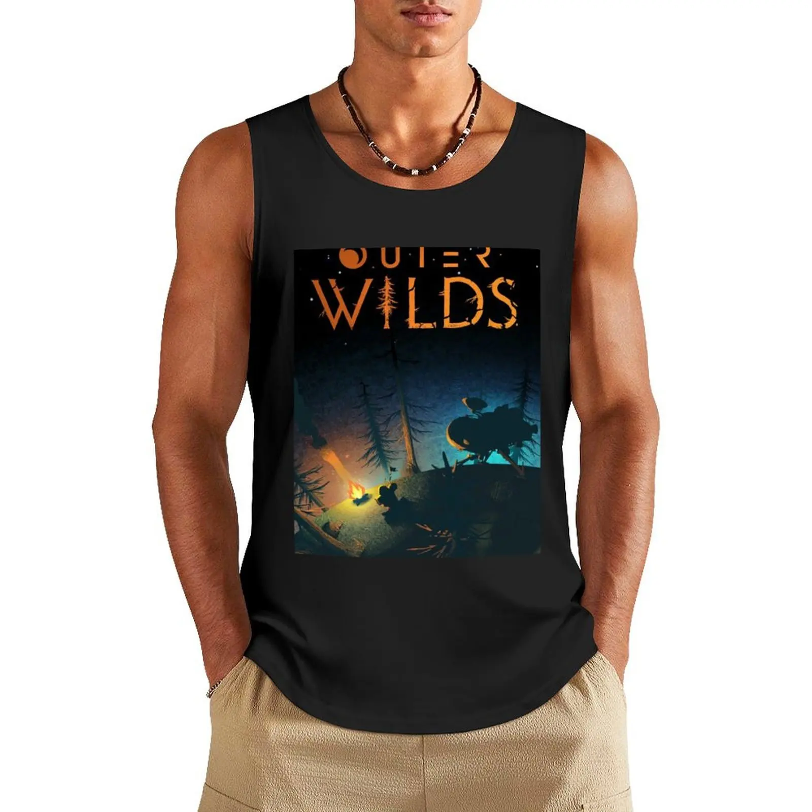 

Outer Wilds (2019) Tank Top training weight vest men clothes