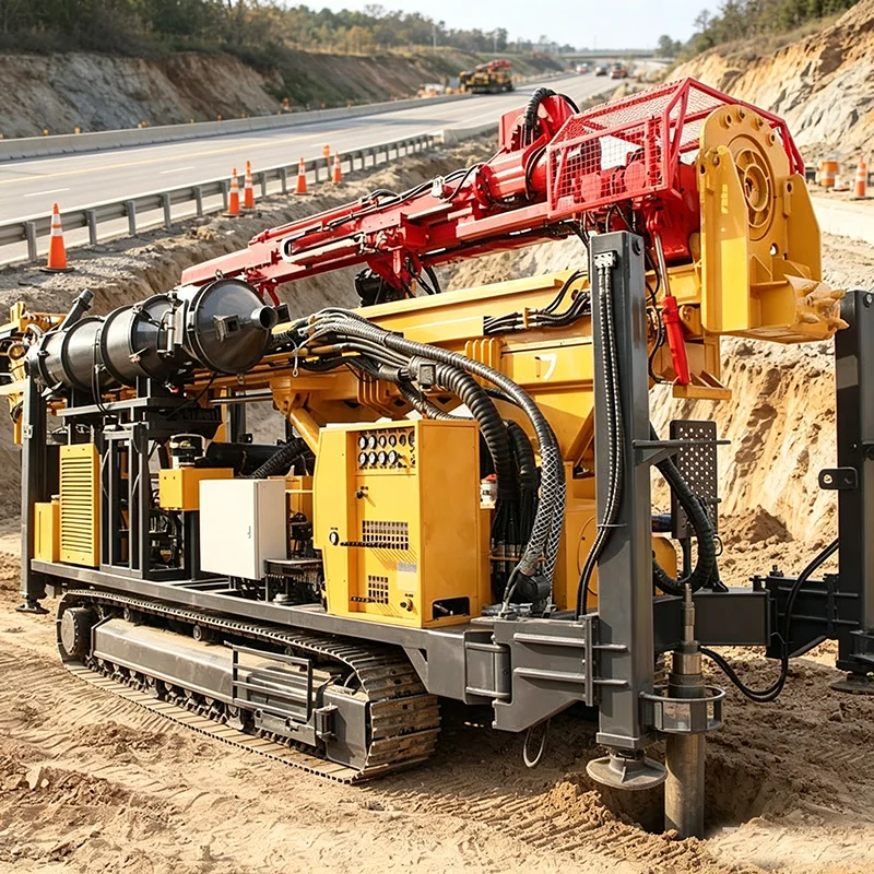 Reverse Circulation Drill Rig Diesel RC Boring Equipment Industrial Deep Water Drilling Rig