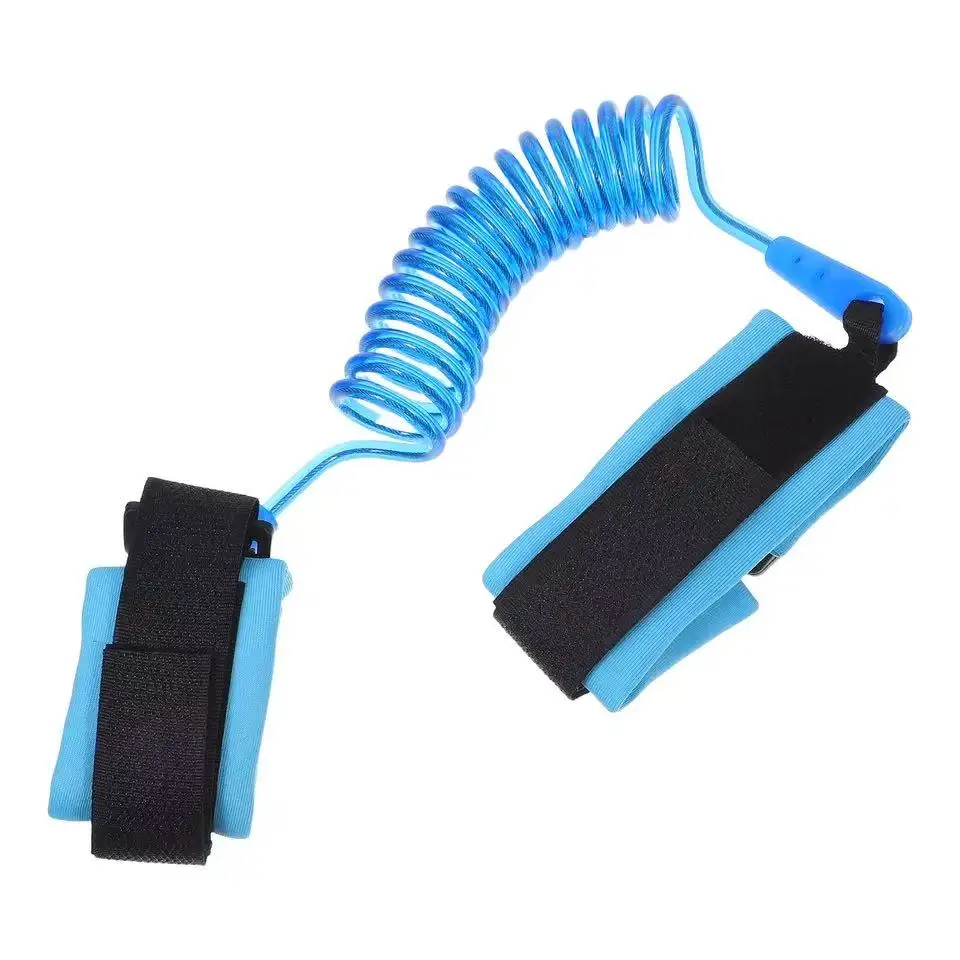Cintura anti-smarrimento per bambini Imbracatura di sicurezza per bambini Imbracatura di sicurezza per bambini Corda metallica Guinzaglio elastico per polso Corda di trazione per tracker per bambini