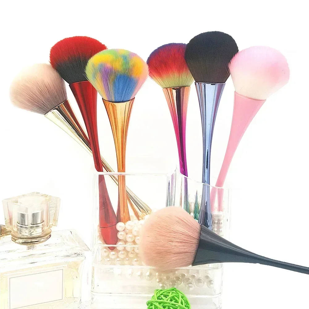 9 Styles Nail Art Dust Brush For Manicure Beauty Brush Blush Powder Brushes Fashion Gel Nail Accessories Nail Material Tools