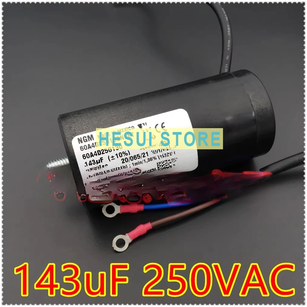 NGM 60A4D250130NBET 143uF 250VAC Compressor Start Capacitor
