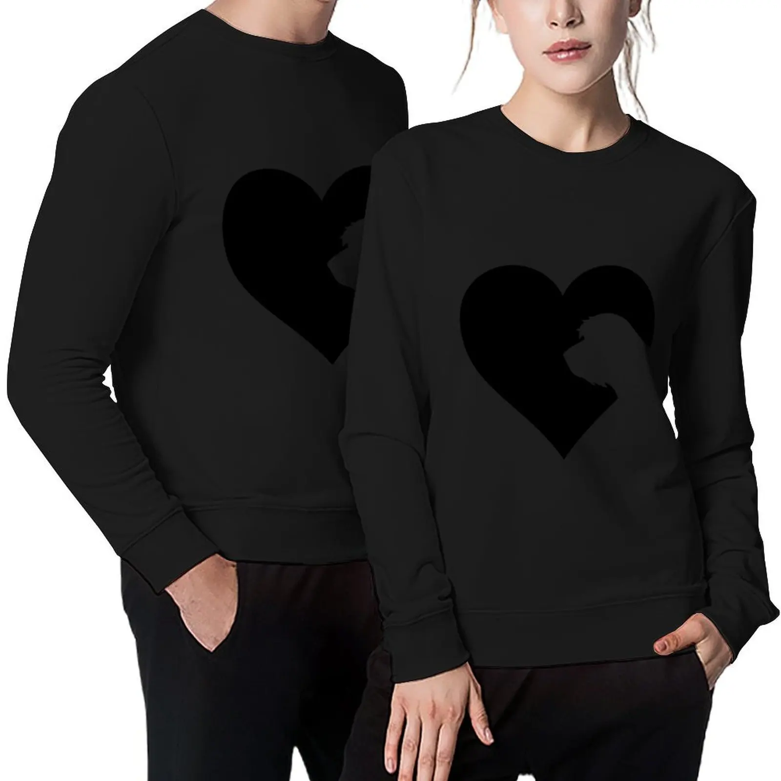 

The Heart of the Sheepadoodle Lover Pullover fashion men blouse mens designer clothes men's clothes pullover