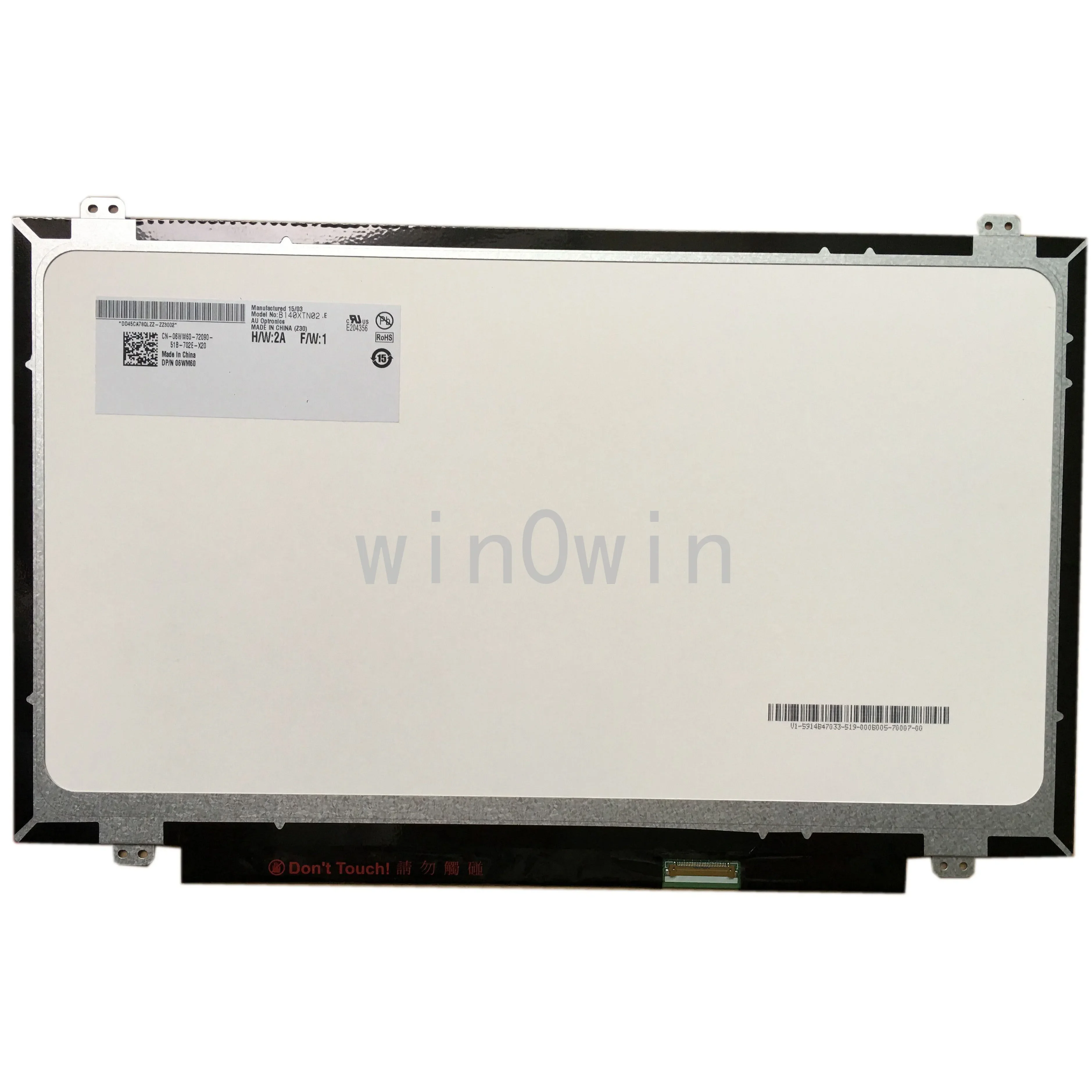 B140XTN02.E fit B140XTN02.4 LP140WH8 TPC1 N140BGE-EA3 E33 B140XTN02.A B140XTN02.D eDP 30 Pin LCD LED Display SCREEN