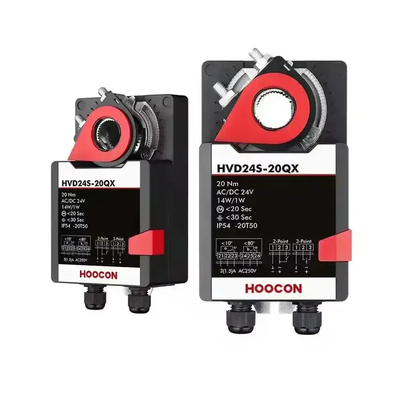 

24 В HVAC система ВКЛ-ВЫКЛ 20 нм привод воздушной заслонки с двумя комплектами вспомогательных переключателей