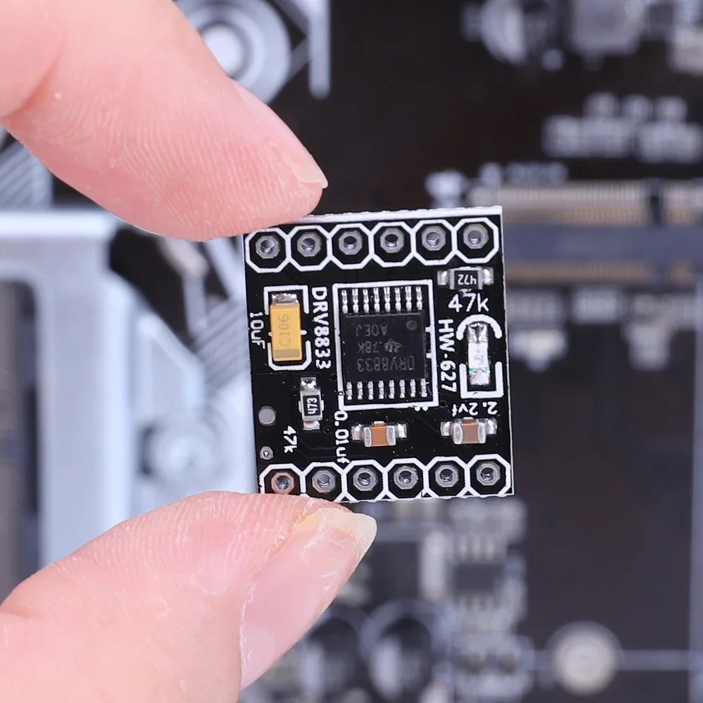 1-10PCS DRV8833 2 Channel DC Motor Drive Module Board 1.5A 3V-10V Single H-Bridge 2pcs 6Pin Stepper Motor DC Gear Motor Driver